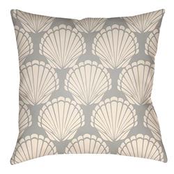 LTCH1481-2222 Litchfield Square Pillow, Gray & Ivory - 22 x 22 in.