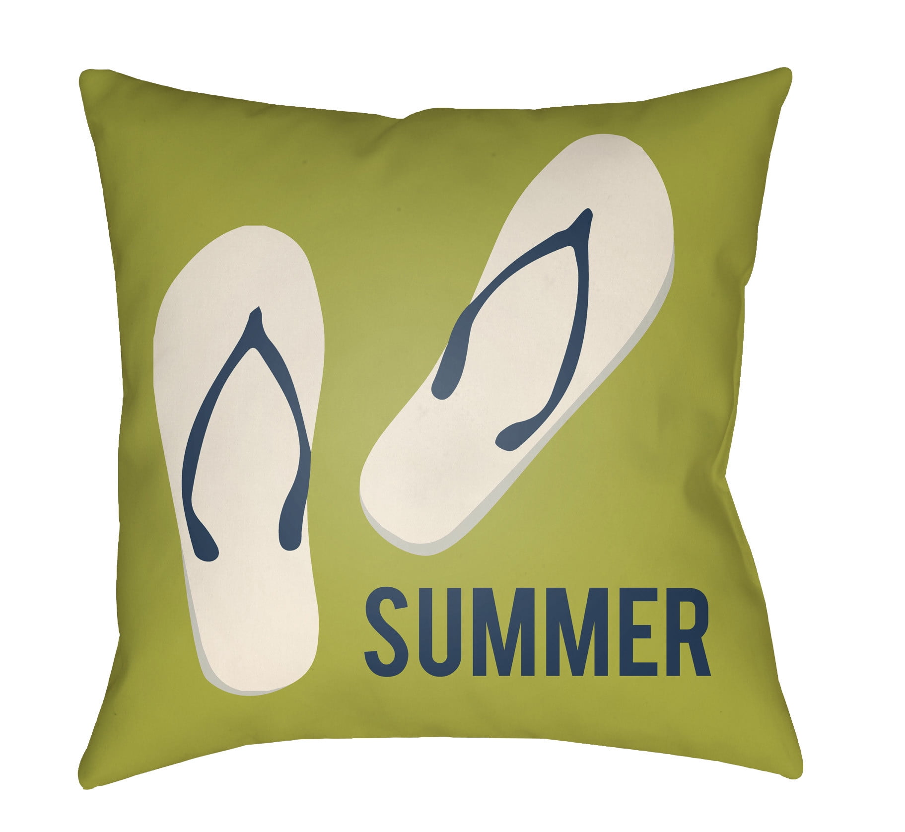 LTCH1441-1616 Litchfield Square Pillow, Green - 16 x 16 in.
