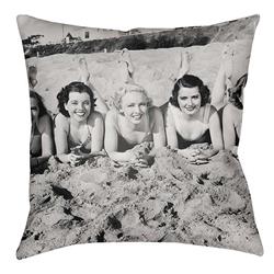 LTCH1456-2626 Litchfield Square Pillow, Gray - 26 x 26 in.