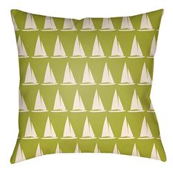 LTCH1413-2626 Litchfield Square Pillow, Light Blue & Ivory - 26 x 26 in.