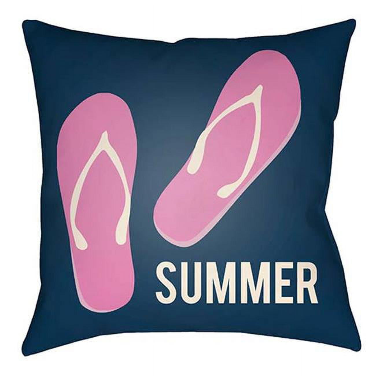 LTCH1438-1818 Litchfield Square Pillow, Blue - 18 x 18 in.