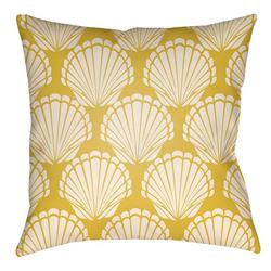 LTCH1482-2626 Litchfield Square Pillow, Bright Yellow & Ivory - 26 x 26 in.