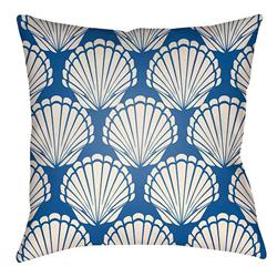 LTCH1485-2020 Litchfield Square Pillow, Royal Blue & Ivory - 20 x 20 in.