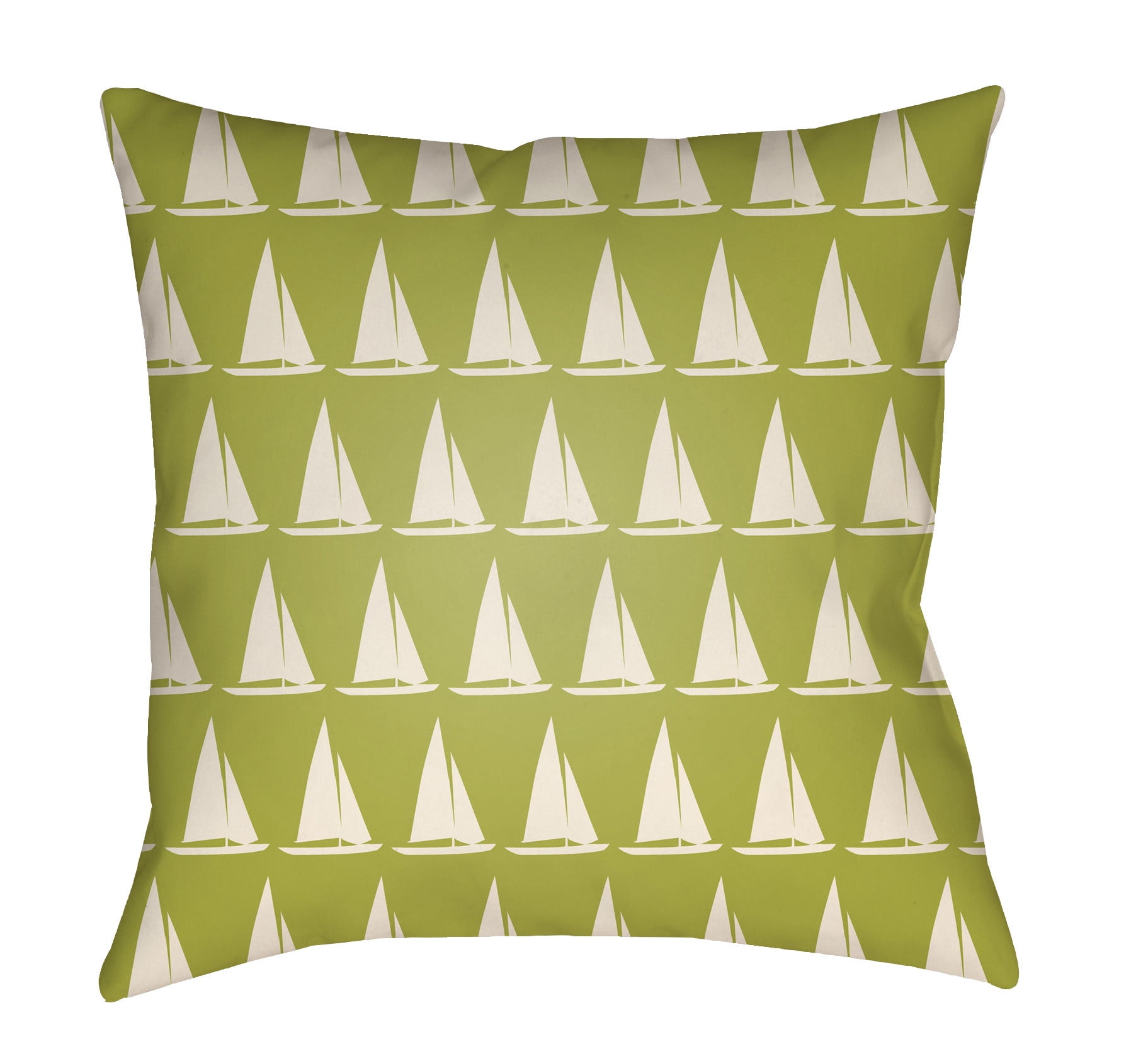 LTCH1413-1616 Litchfield Square Pillow, Light Blue & Ivory - 16 x 16 in.