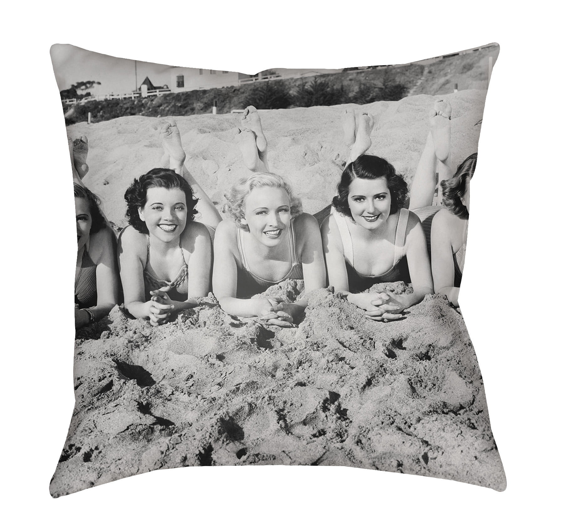 LTCH1456-2020 Litchfield Square Pillow, Gray - 20 x 20 in.