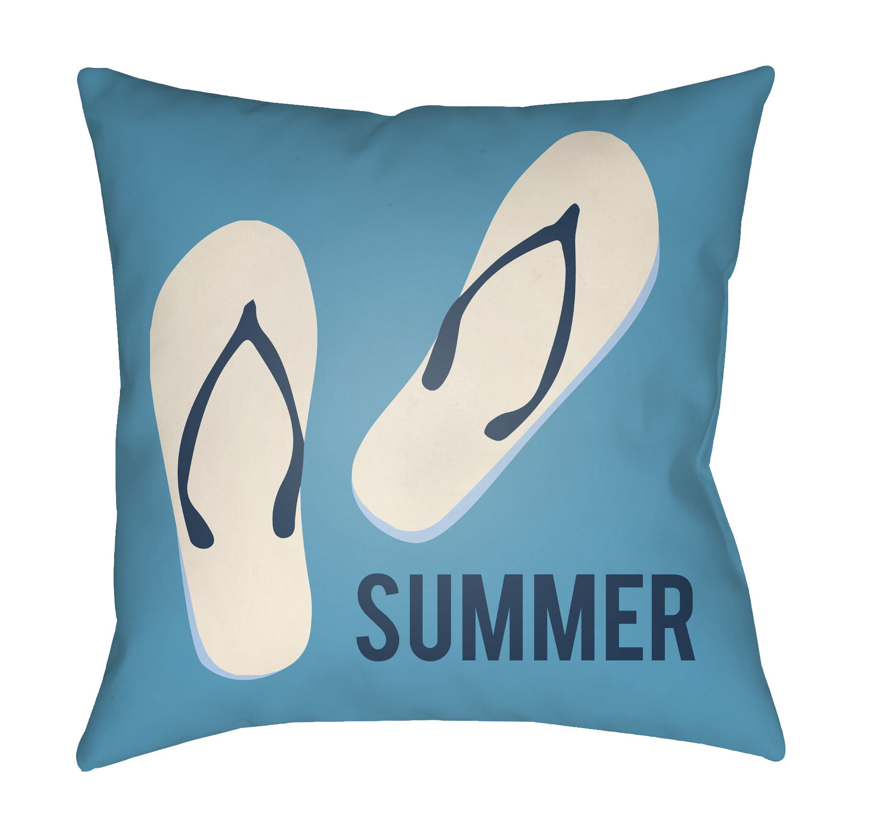 LTCH1440-1616 Litchfield Square Pillow, Blue - 16 x 16 ft.