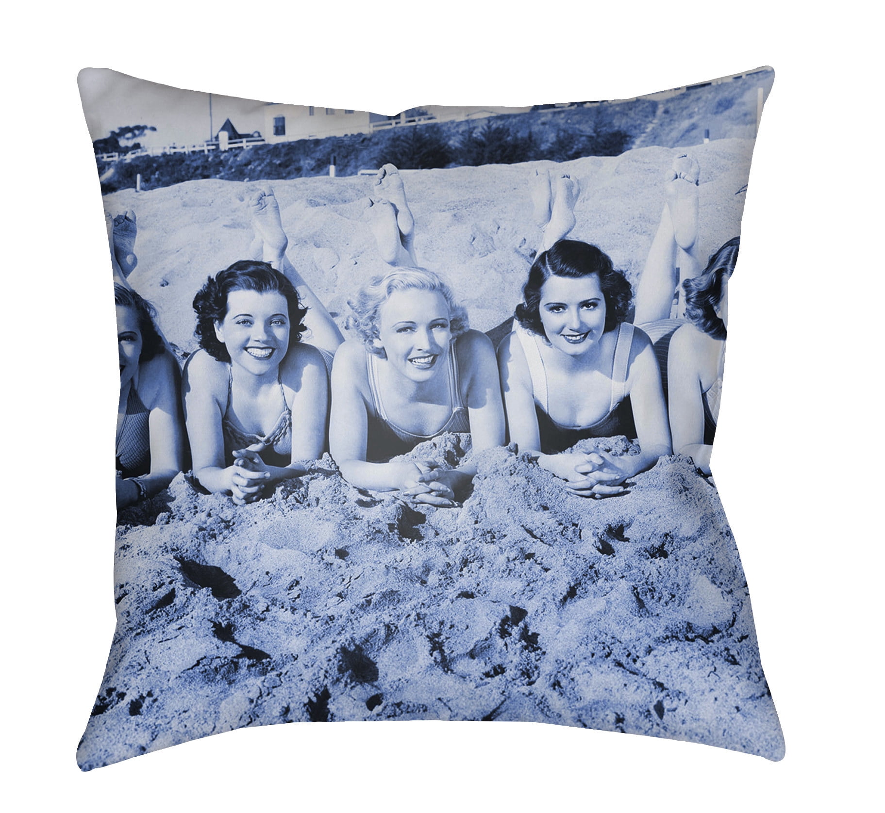 LTCH1457-2020 Litchfield Square Pillow, Royal Blue - 20 x 20 in.