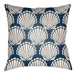 LTCH1479-2626 Litchfield Square Pillow, Navy Blue & Ivory - 26 x 26 in.