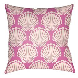 LTCH1487-2020 Litchfield Square Pillow, Fuchsia & Ivory - 20 x 20 in.