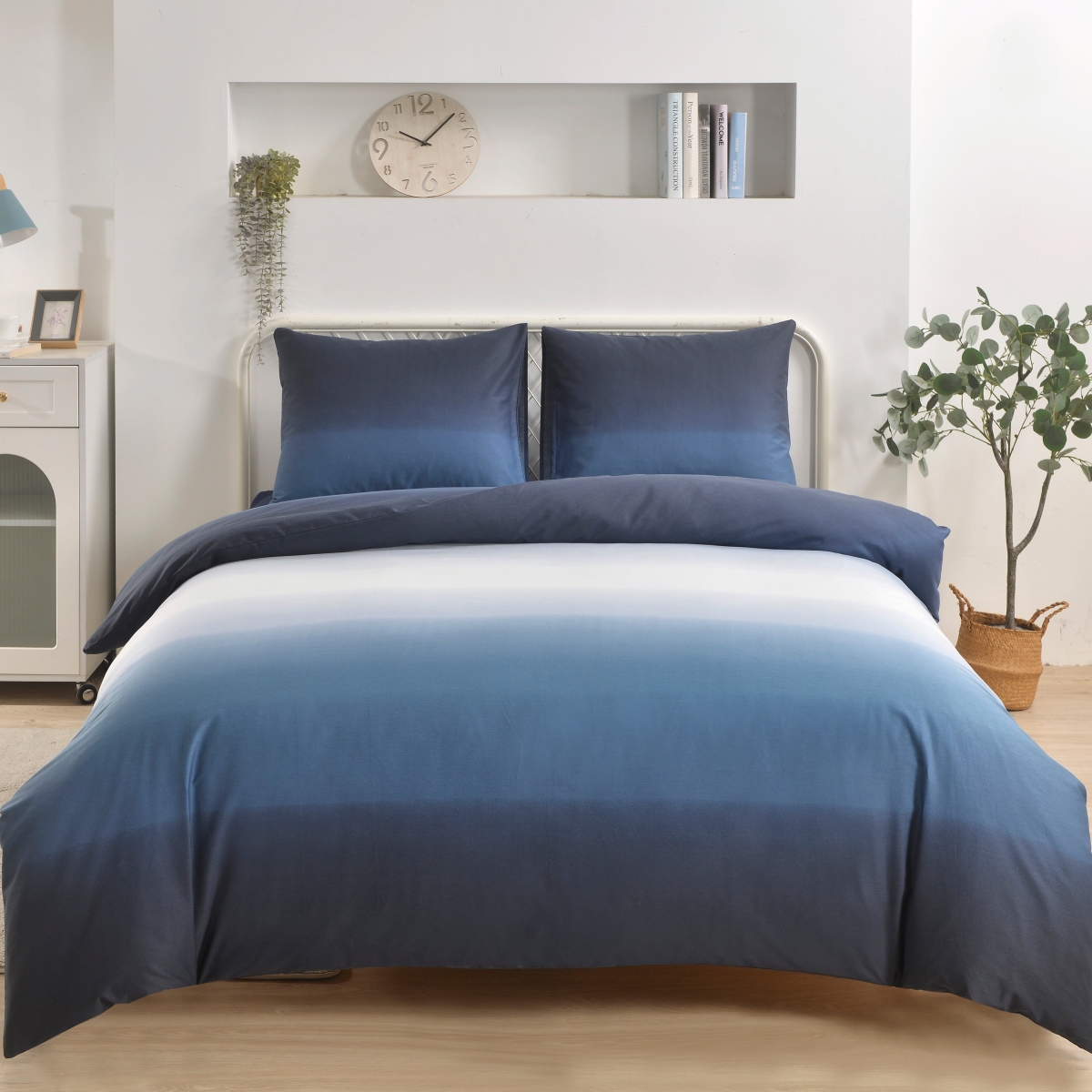 AH-OCE54 Ocean Whisper Duvet Set, Multi Color - Full Size