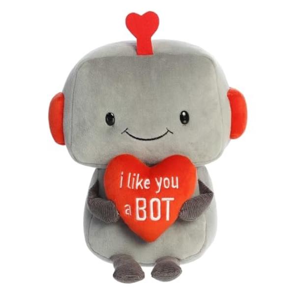 Picture of Aurora 77207 13 in. I Like You A Bot Robot Stuffed Plush Toy