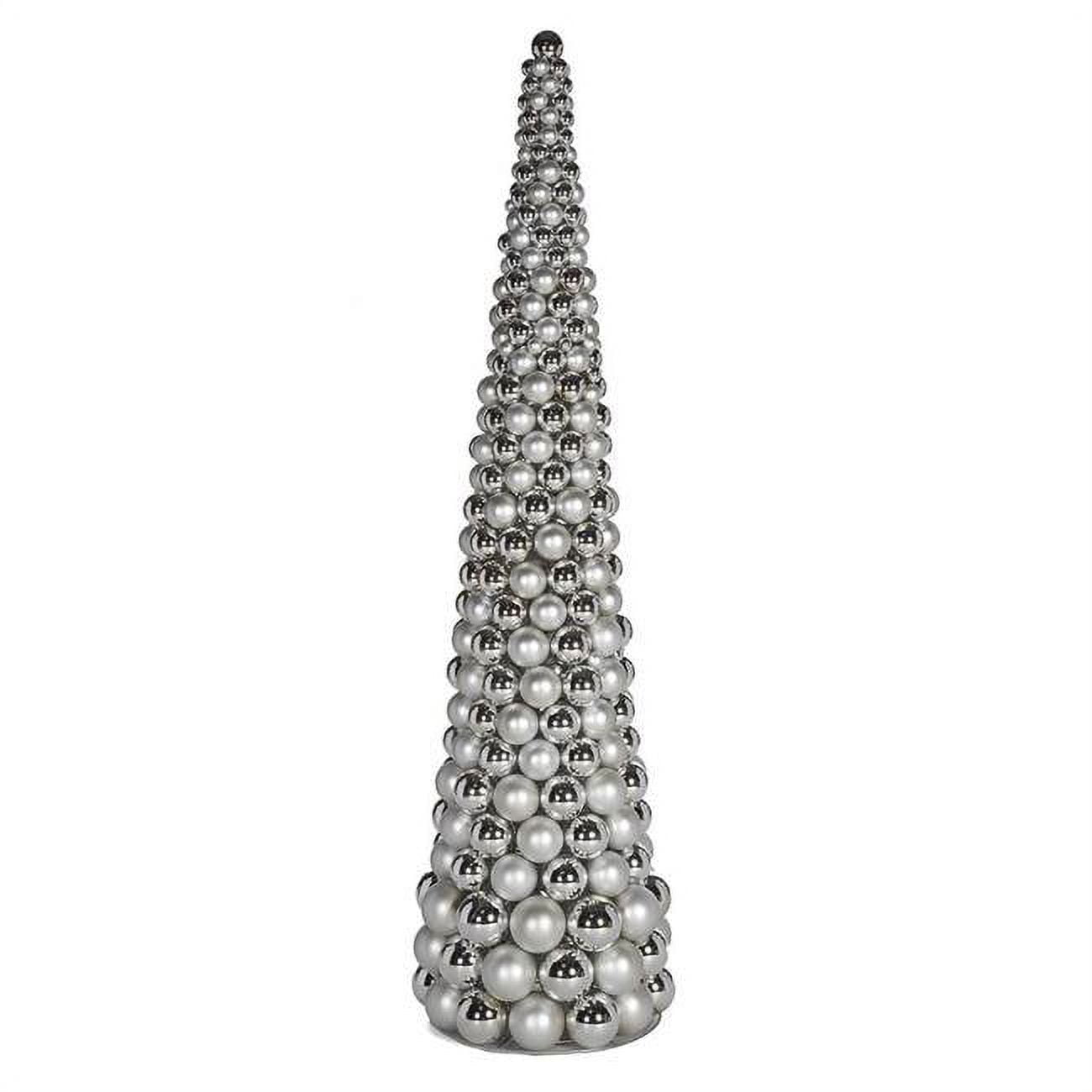 Picture of Autograph Foliages A-171836 3 ft. Ball Cone Tree&#44; Silver
