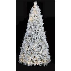 9 ft. Flock Bavarian Pine