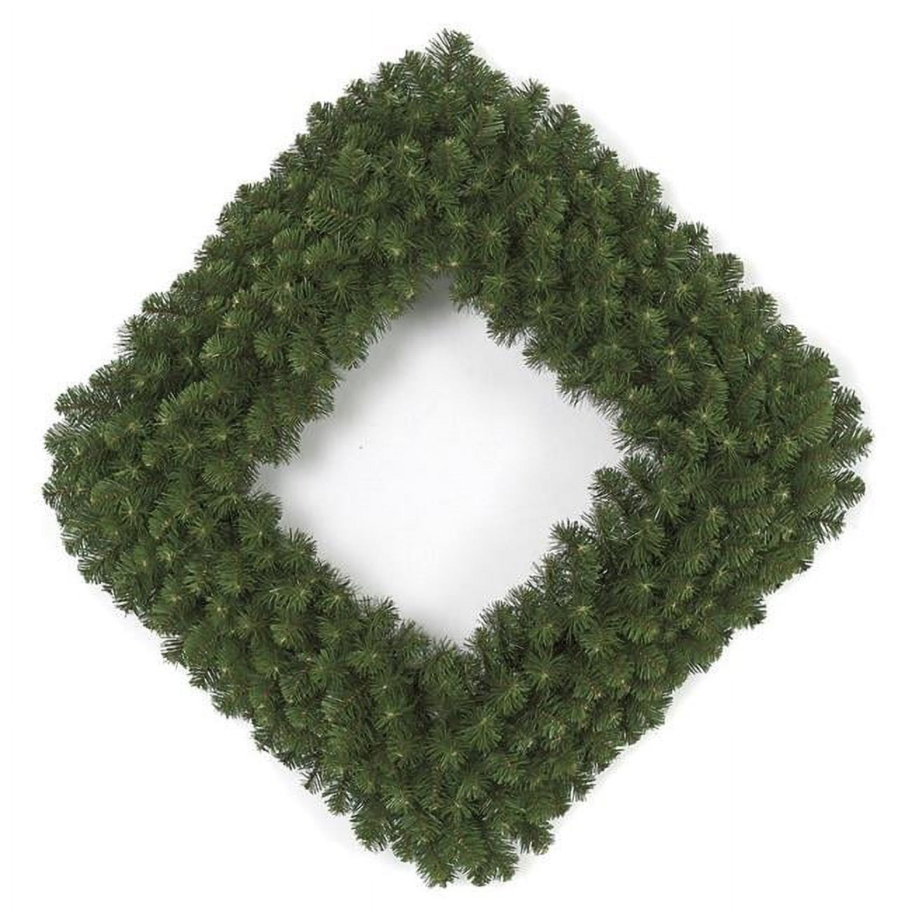 Picture of Autograph Foliages C-170880 36 in. Square Wreath, Green