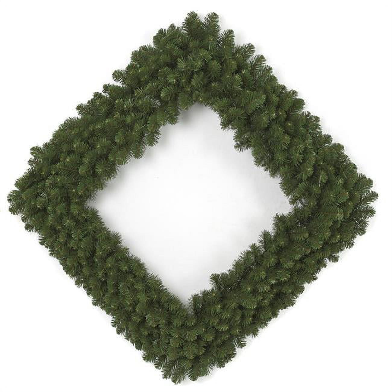 Picture of Autograph Foliages C-170890 48 in. Square Wreath, Green
