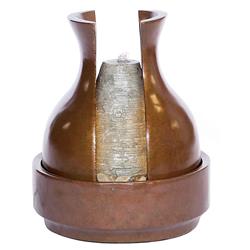 Santa Fe Ave Fountain, Brown - 4 Piece