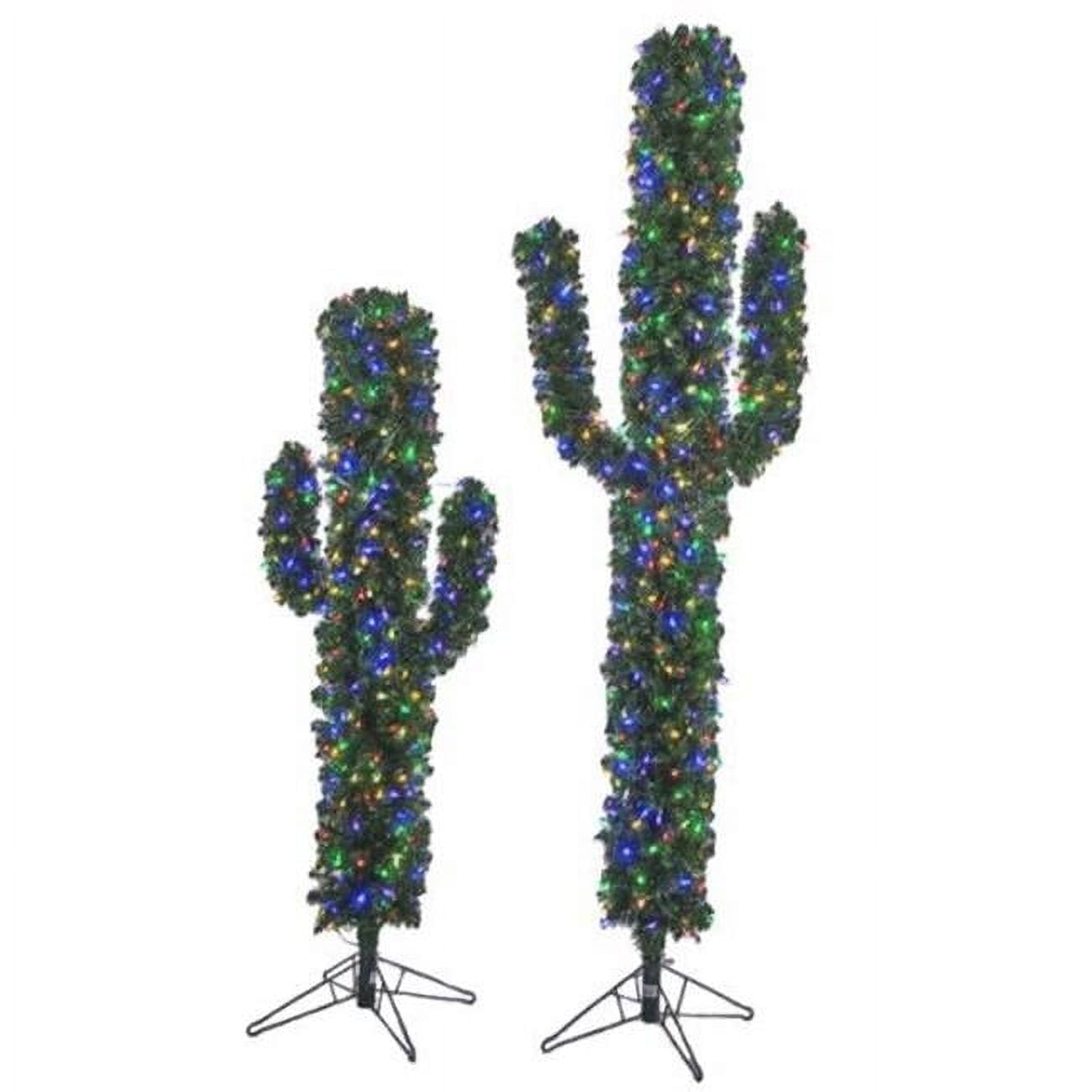 C-183020 7.5 ft. Pvc Holiday Cactus Tree