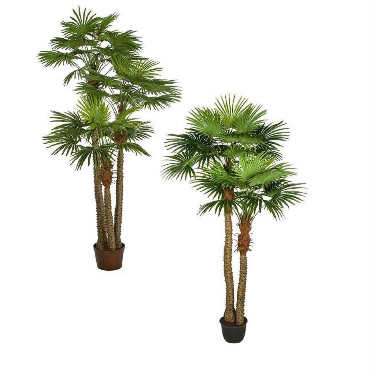 9.5 ft. Artificial Fan Palm Tree