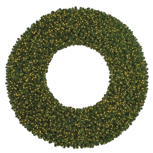 8 - 12 ft. Breckenridge Wreath, Green - Large