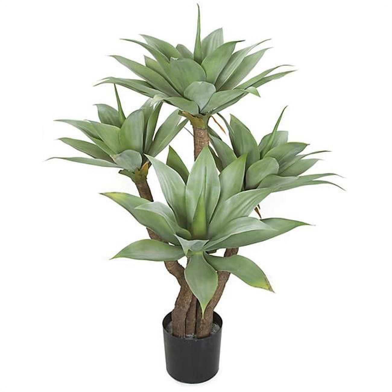 Picture of Autograph Foliages AUR-102080 4 ft. Plastic Agave Tree, Green