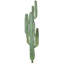 Picture of Autograph Foliages A-195592 54 in. Desert Green Saguaro Cactus with Light Needles&#44; Green & Beige