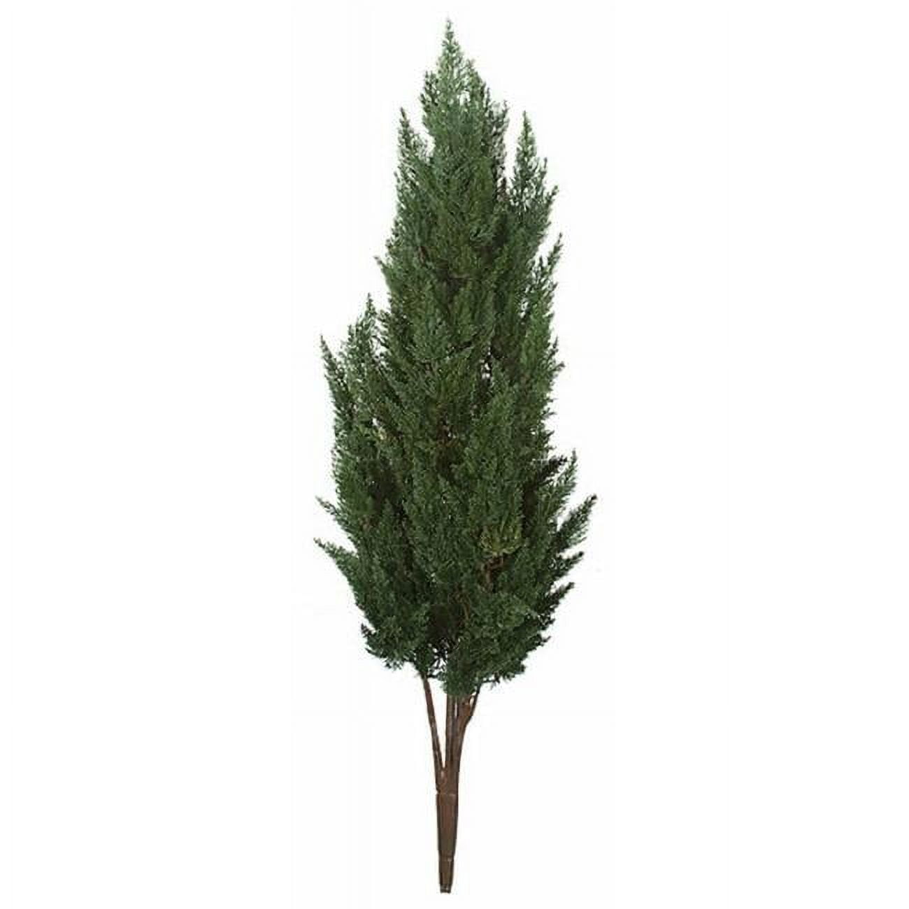 Picture of Autograph Foliages A-197400 8 ft. Polyblend Outdoor Cypress Tree, Green