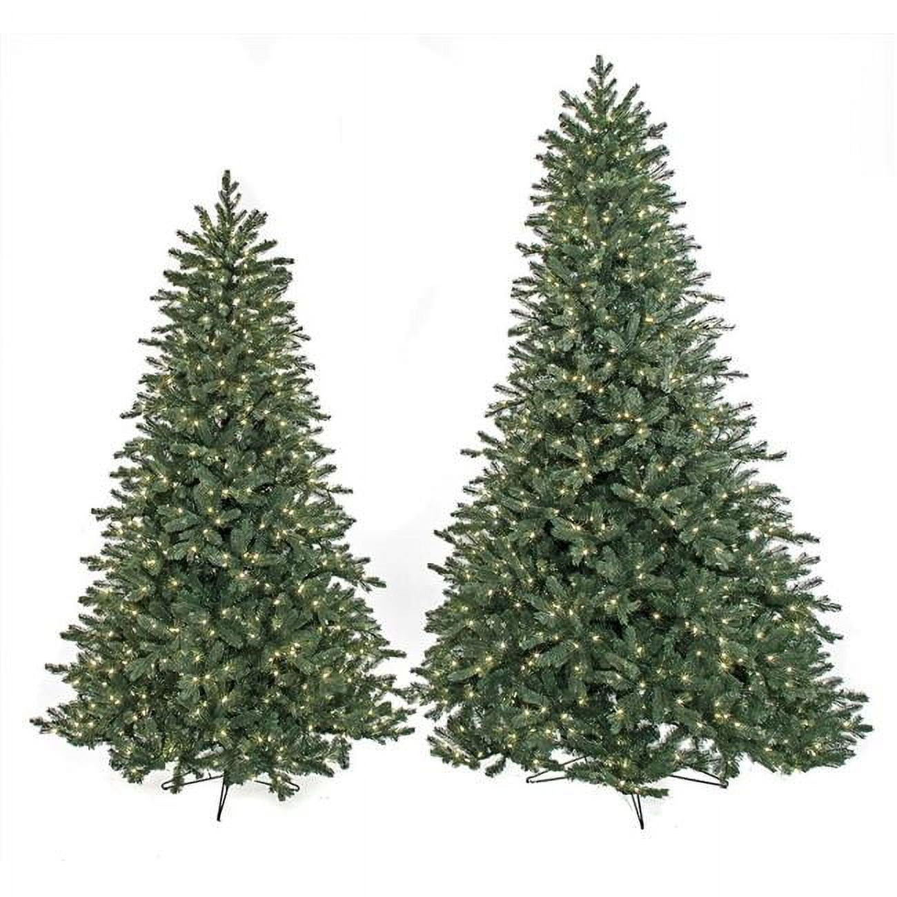 Picture of Autograph Foliages C-200814 7.5 ft. Spruce Tree with LED Lights&#44; Blue & Green