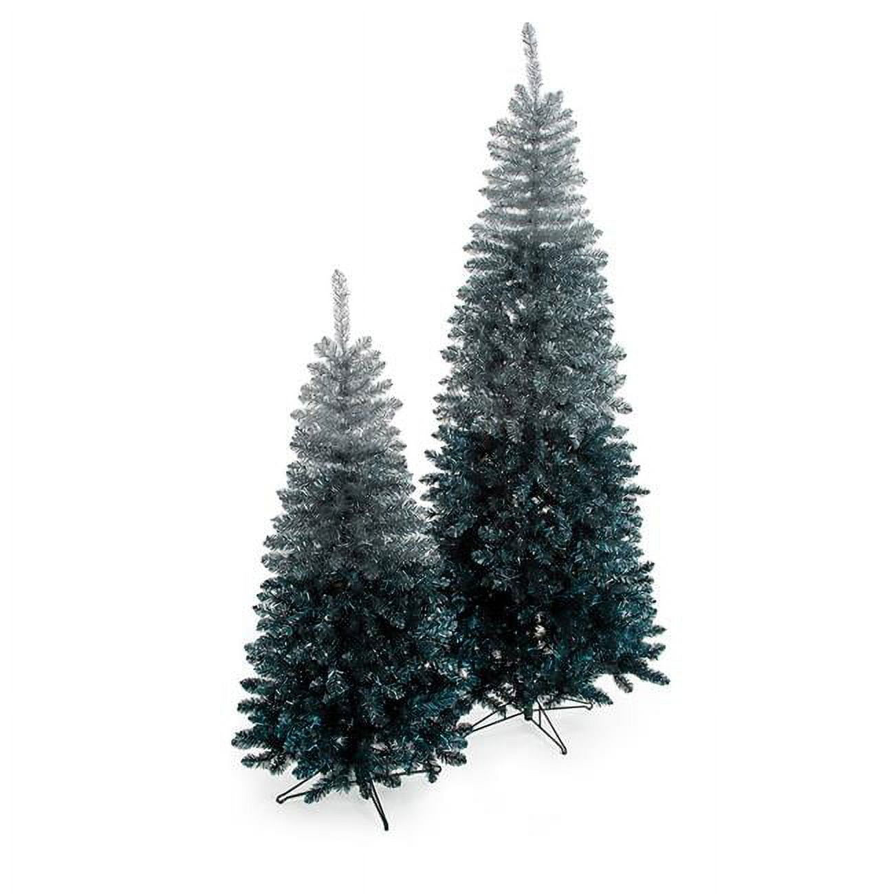 Picture of Autograph Foliages C-201010 7.5 ft. Ombre Tree&#44; Blue & Silver