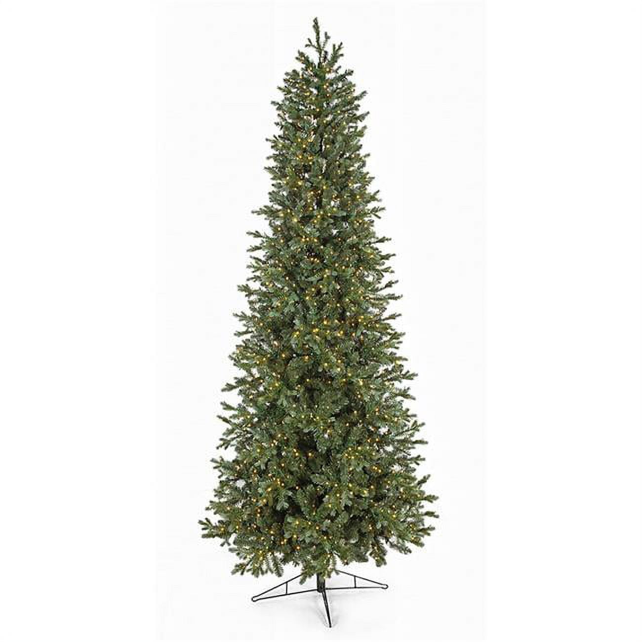 5 ft. Slim Size Grand Spruce Trees with LED Lights, Blue & Green