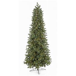 C-220284 12 ft. Slim Size Grand Spruce Trees with LED Lights, Blue & Green