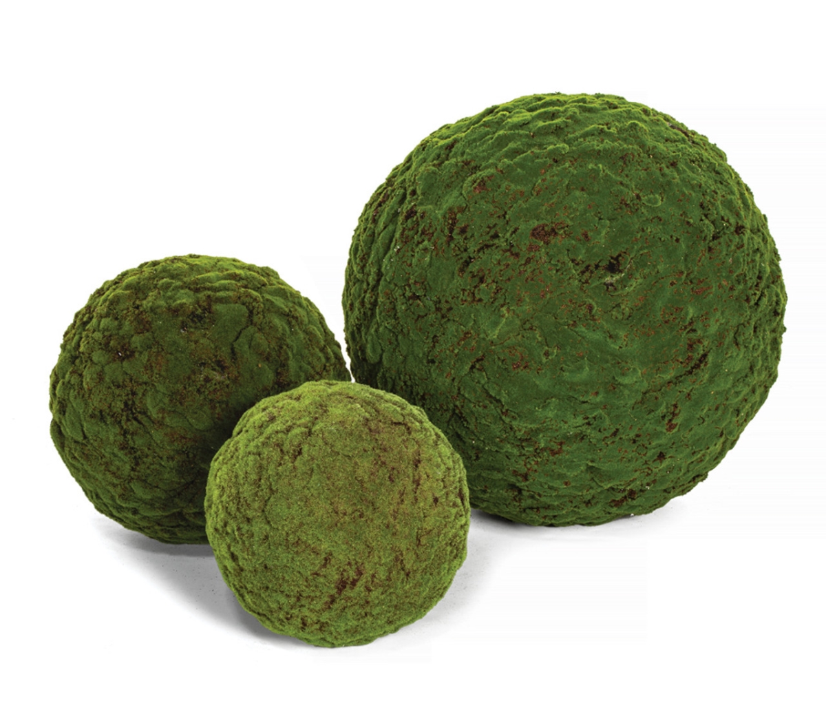 A-161875 35 in. Giant Moss Balls - Green & Brown