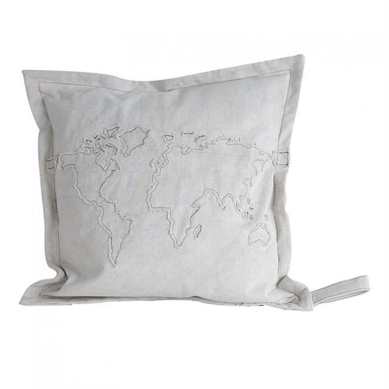 Picture of Authentic Models KD005 Globe Map Cushion&#44; Canvas