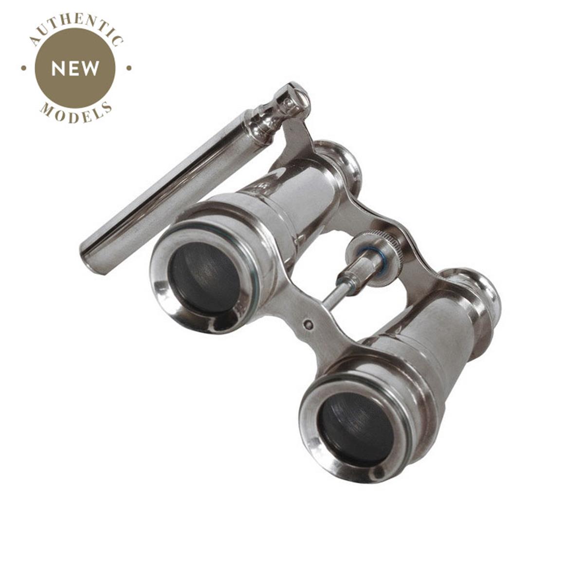 Picture of Authentic Models KA034 4 in. Opera Binocular, Polished Silver