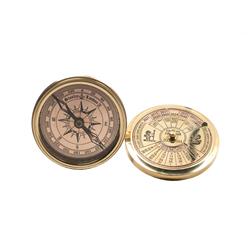 Picture of Authentic Models CO030 40-Year Calander Compass&#44; Gold Polished
