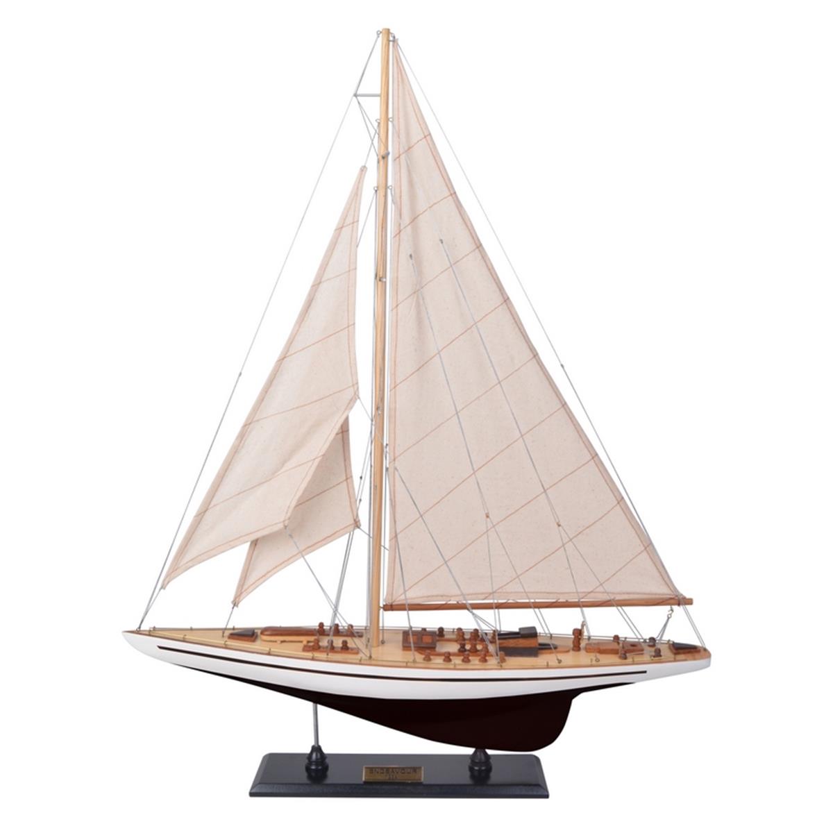 Picture of Authentic Models AS155 Endeavour L60 Yacht&#44; Black & White