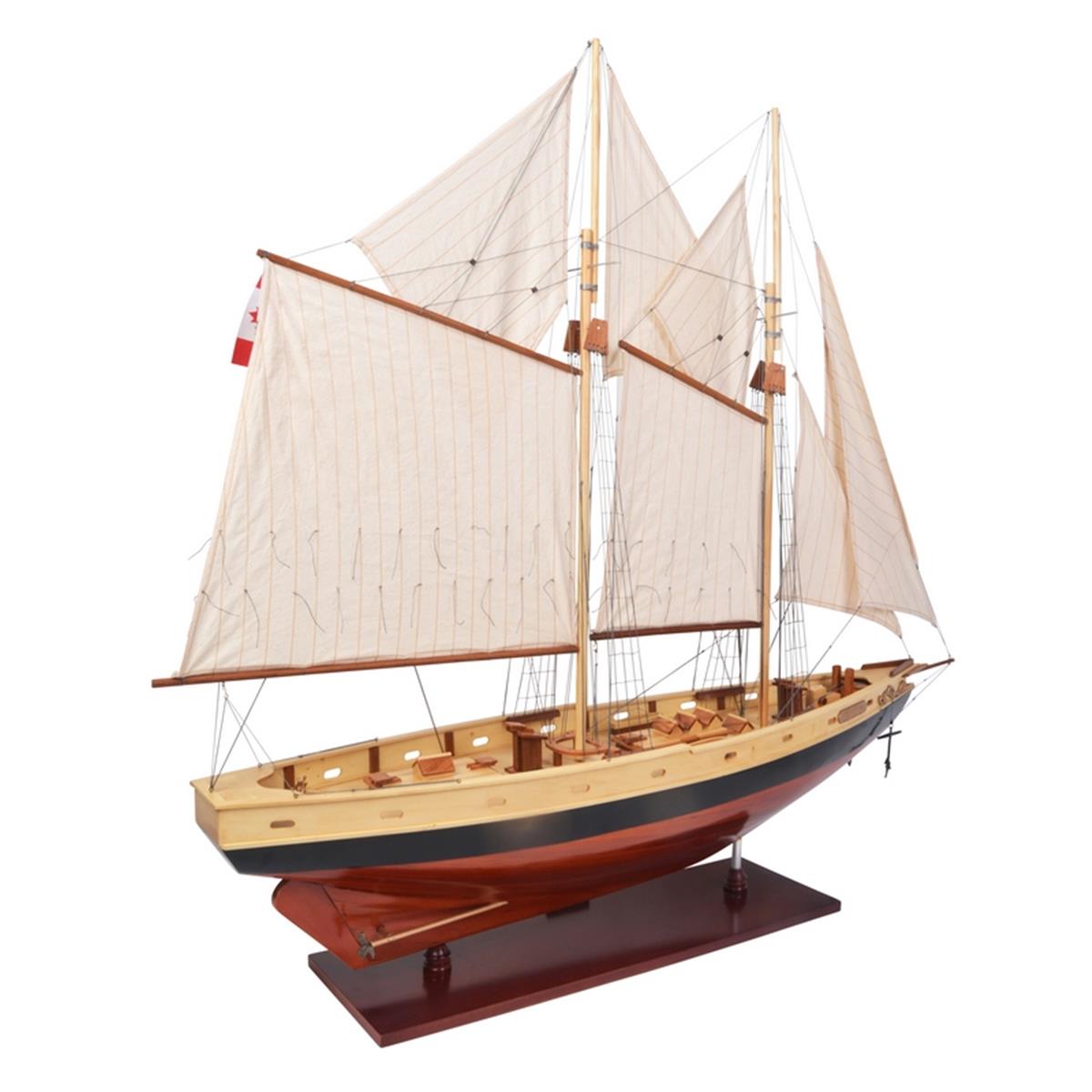 Picture of Authentic Models AS138 Bluenose II Painted Yacht&#44; Multi Color Wood