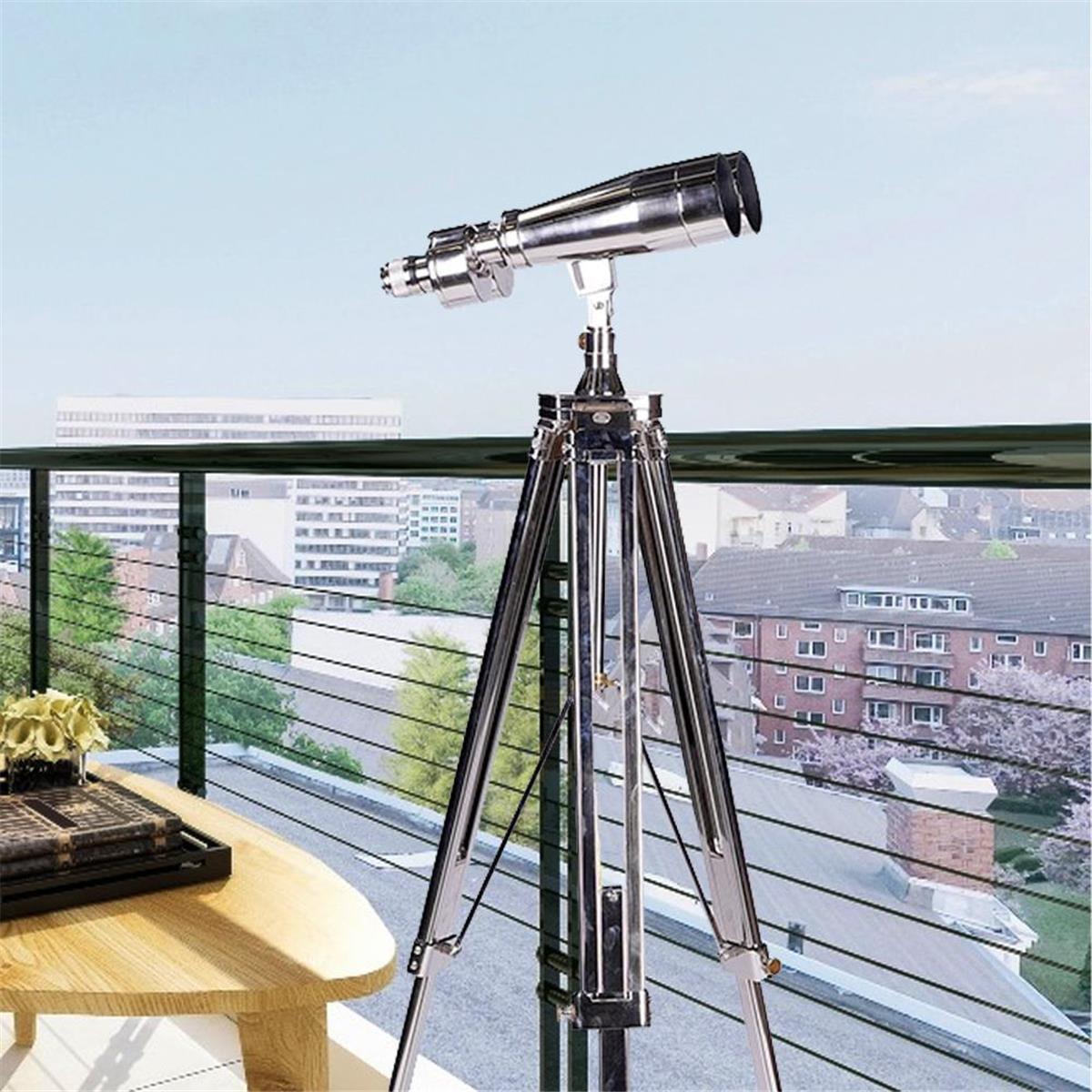 Picture of Authentic Models KA040 Silver Binocular on Tripod