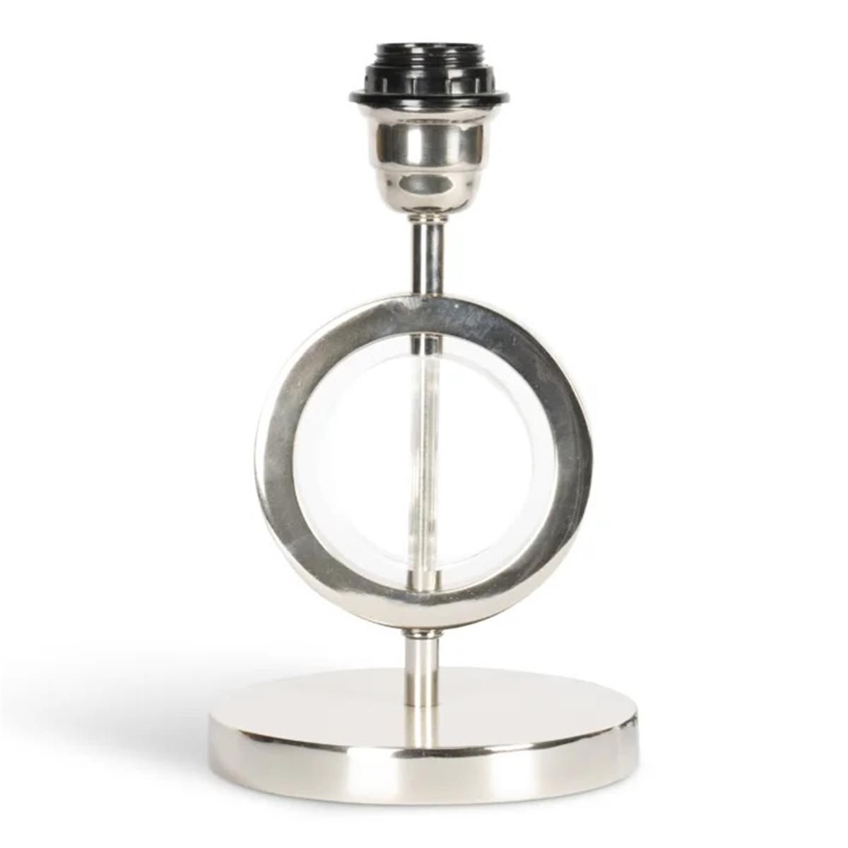 Picture of Authentic Models SL084US Silver & Transparent Single Art Deco Circle Lamp