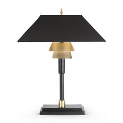 Picture of Authentic Models SL088US Double Lighted Desk Lamp&#44; Black & Gold