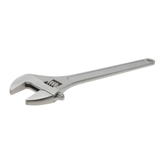 17 in. Adjustable Wrench - Stainless Steel