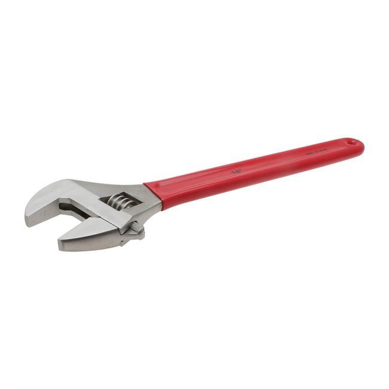 17 in. Adjustable Wrench with PVC Grip