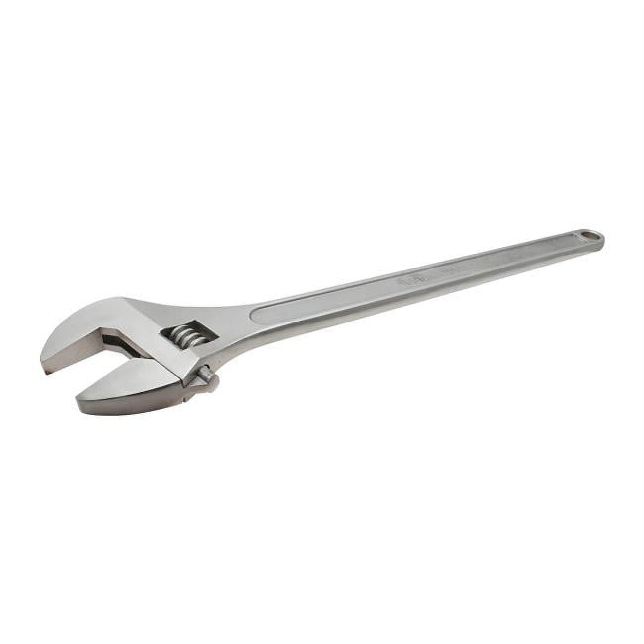 23 in. Adjustable Wrench - Stainless Steel