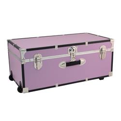 Picture of Seward Trunks SWD6113-34 30 in. Rover Trunk with Wheels & Lock&#44; Blush