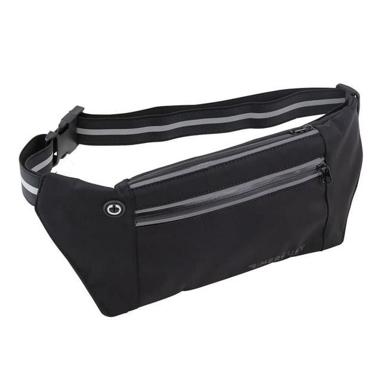 Picture of Advantus MRC02100-BK Mercury Luggage Ultra-Slim Performance Waist Belt&#44; Black