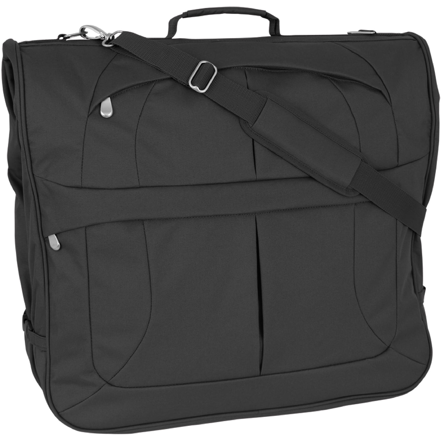 Picture of Advantus MRCE0004-BK Mercury Luggage Framed Bi-Fold Garment Bag, Black