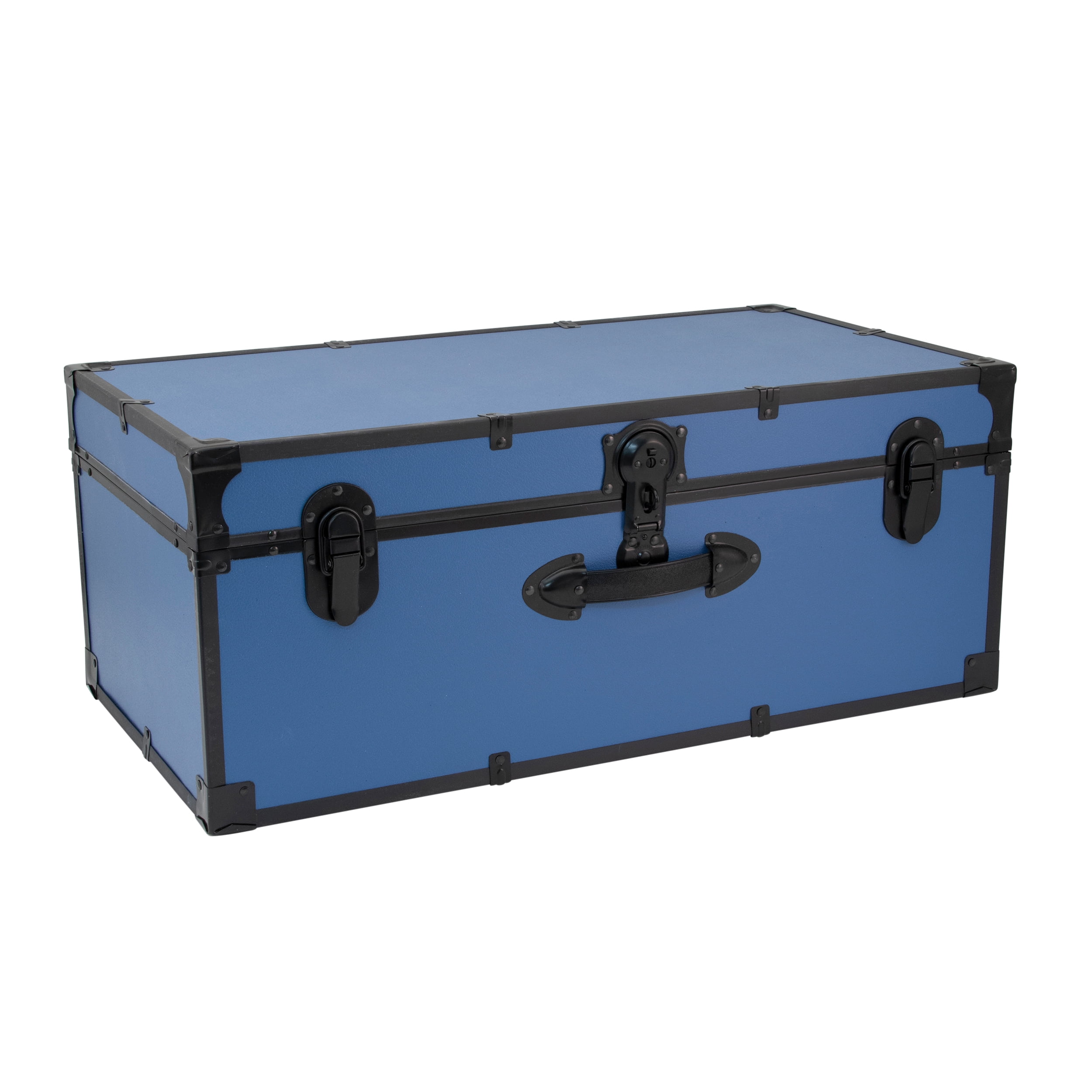 Picture of Advantus SWD5118-01 30 in. Seward Classic Trunk with Lock, Misty Blue