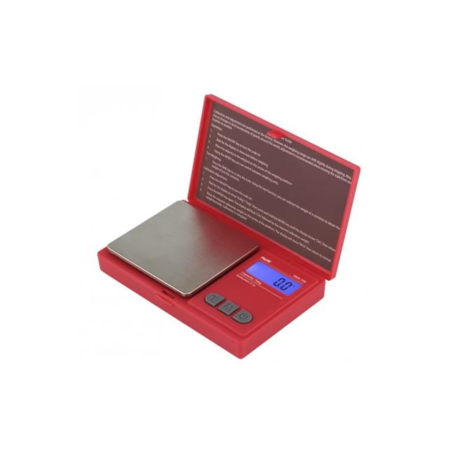 Picture of American Weigh Scales MAX-700-RED Digital Pocket Scale 700 x 0.1 g - Red