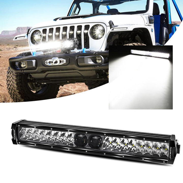 ZD000678 22 in. 5D-PRO Series 22000 Lumen Spot Beam Off Road LED Light Bar