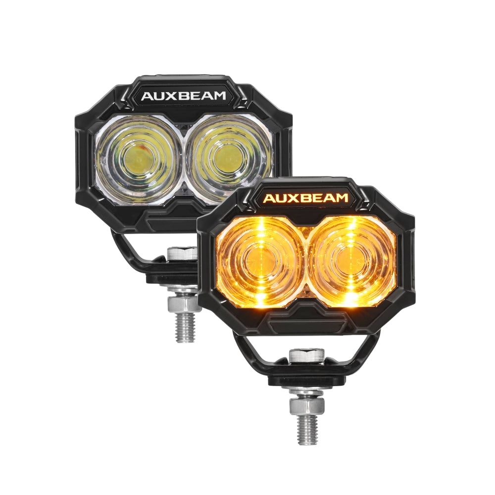 ZD000945 MASTER-T Series 3' Spot Beam Off-Road Lights with Amber Backlight