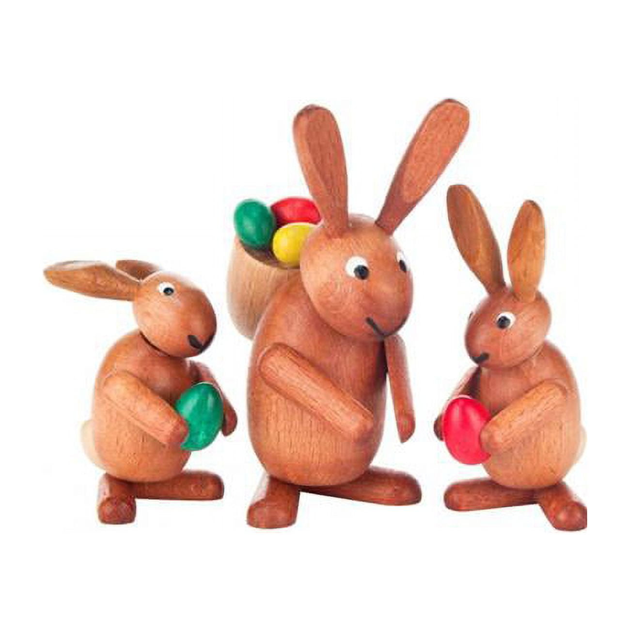 Picture of Alexander Taron 224-001B Dregeno Easter Ornament - Rabbits Egg Hunt